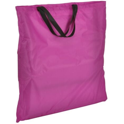 Furniture Limited -Sedia a Stuoia da Spiaggia Pieghevole PVC Rosa