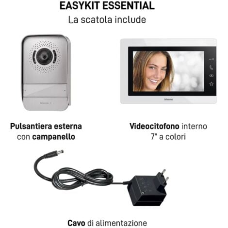 Easykit Essential Videocitofono Bticino Monofamiliare 317913