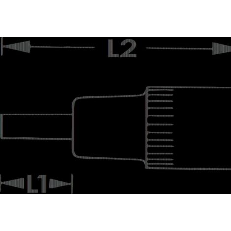 T screwdriver socket тИЩ V6092 тИЩ Attacco quadro, cavo, 3/8 di pollice (10 mm) тИЩ Profilo interno TORX┬о тИЩ Size T60