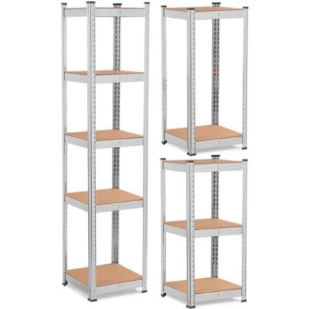 Scaffale da magazzino in metallo 180 x 40 x 40 Humberg 4819