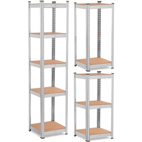 Scaffale da magazzino in metallo 180 x 40 x 40 Humberg 4819