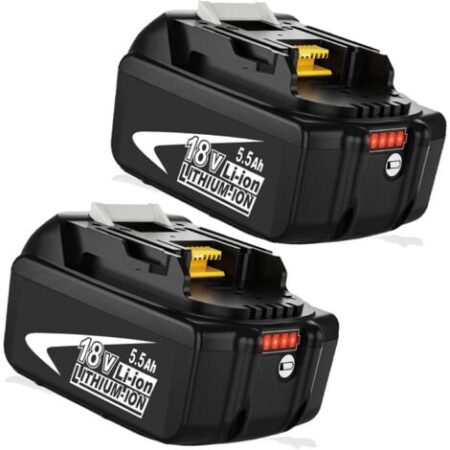 Sostituzione per Makita Batteria 18V BL1860 B BL1850B BL1840B BL1840 BL1845 1942 205-3 1943 309-1 LXT-400 con display LED