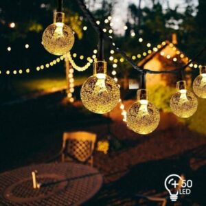 Ghirlanda solare bianca 7M 50 LED -RAPANDA