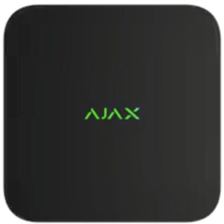 Ajax Allarme Nvr Videosorveglianza 8 canali nero