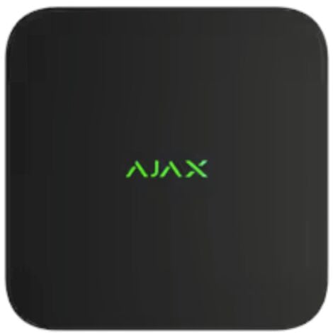 Ajax Allarme Nvr Videosorveglianza 8 canali nero