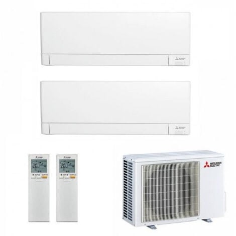 MITSUBISHI Condizionatore dualsplit inverter  12000+ 15000 BTU WI-FI PLUS codice prod: MSZ-AY35(42)VGKP MXZ-3F54VF4