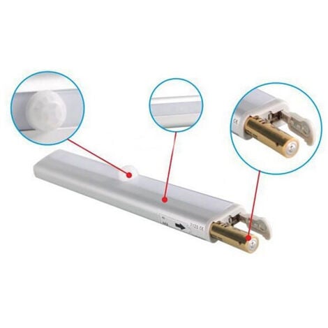 2W controller LED sulle batterie dei sensori - White Day 6000K