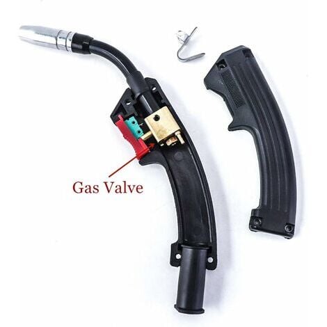 14AK Corpo torcia 180 A MIG MAG Pistola per saldatura ad aria MB 14AK Testa torcia per saldatura (1 pz) Ulisem