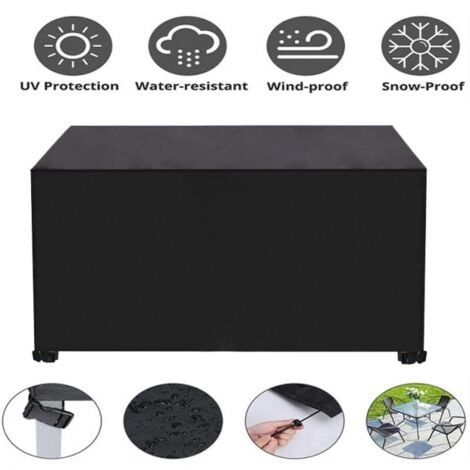 123x123x74cm Copertura Protettiva Impermeabile Copertura per Mobili da Giardino per Patio Esterno Copertura per Sedie da Pioggia e Neve per Sedia da Tavolo Copertura Antipolvere