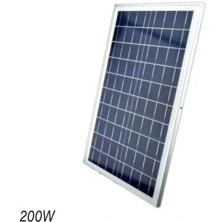 PANNELLO SOLARE FOTOVOLTAICO CELLE SILICIO DI RICAMBIO 200W PER FARO 8200L