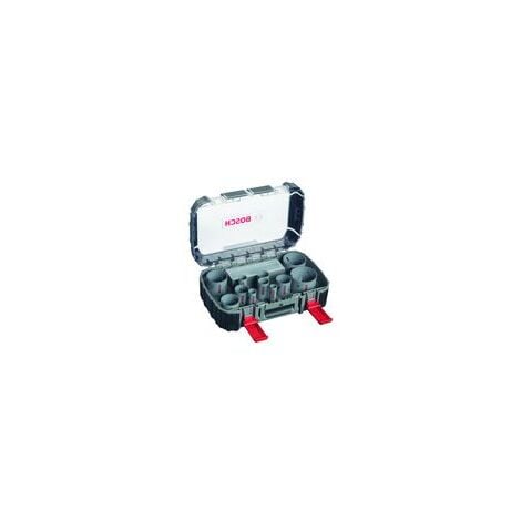 Set di seghe a tazza HSS bimetalliche Bosch, 17 pezzi, 20 - 60, 68, 76 mm