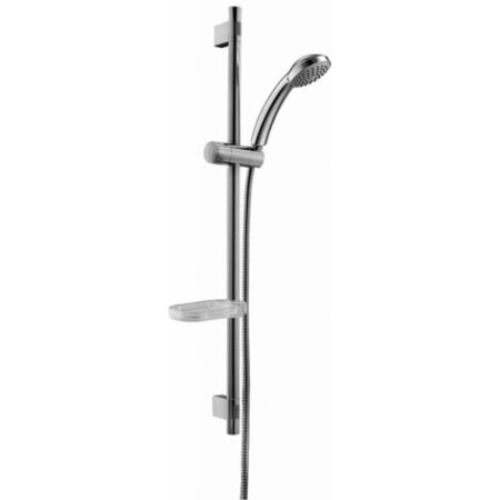 Saliscendi in ottone con doccia in ABS cromo Paffoni Trieste ZSAL112  Cromo