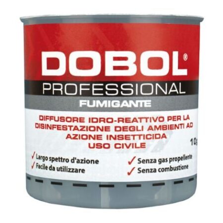 Mida DOBOL Insetticida Idroreattivo Fumigante professionale fino 350 mc 10 GR 10 gr