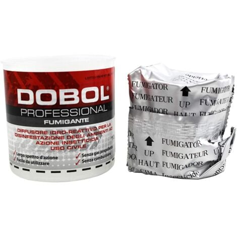 Mida DOBOL Insetticida Idroreattivo Fumigante professionale fino 350 mc 10 GR 10 gr