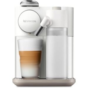 Nespresso Gran Lattissima De’Longhi EN640.W Macchina da caffè, Sistema Capsule Nespresso, Pannello Intuitivo, Spegnimento Automatico, Serbatoio 1,3L, Risparmio Energetico, Potenza 1400 W, Bianco