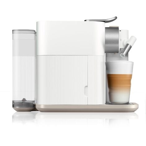 Nespresso Gran Lattissima De'Longhi EN640.W Macchina da caffè, Sistema Capsule Nespresso, Pannello Intuitivo, Spegnimento Automatico, Serbatoio 1,3L, Risparmio Energetico, Potenza 1400 W, Bianco
