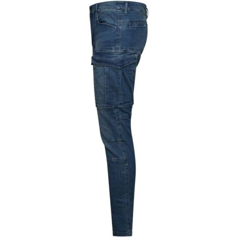 Jeans da Lavoro Diadora Pant Stone Cargo Light, misura: L Blu