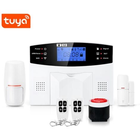 Tuya Sistema di Allarme Domestico Smart WiFi e GSM 4G