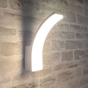 GIBILTARTAR Lampada da Parete per Esterno LED Bianca IP65 3 Potenze 12W-15W-20W