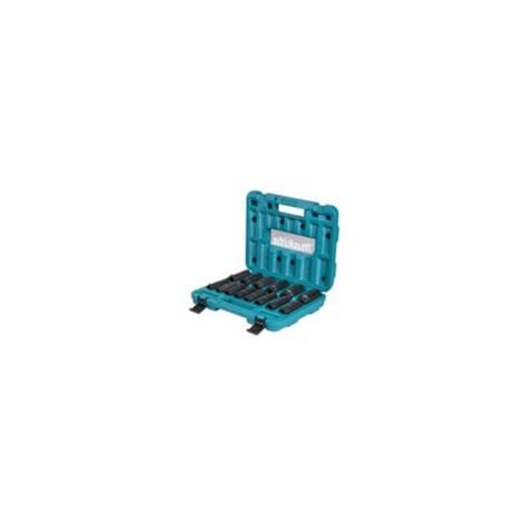 Makita set di chiavi a bussola 14 pezzi 1/2"