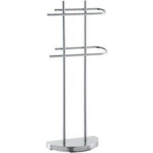Feridras 154007-B Piantana Asciugamani con 2 Bracci cm 87 h Cromo