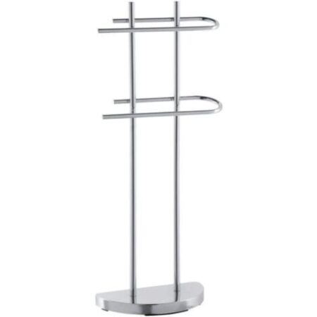 Feridras 154007-B Piantana Asciugamani con 2 Bracci cm 87 h Cromo