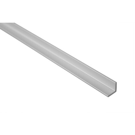 2 metri Profilo angolare Alu anodizzato Effettore Angolo Effettore B10-B17: Argento, B13 - 12 x 12 x 2 mm