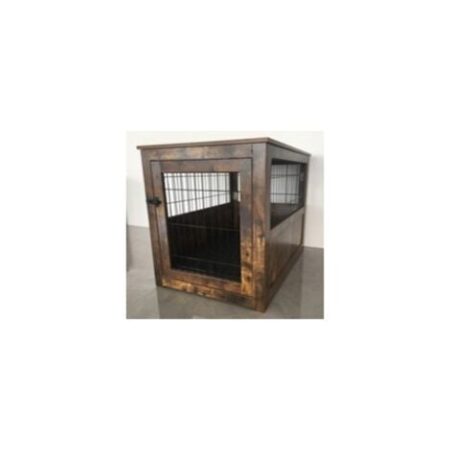 MaxxPet Gabbia per Cani - Mobili per la Casa per Cani - Kennel Cane Grande - Casetta per Animali - Gabbia per Gatti con 1 Anta - Cuccia Moderna da Interno - 89x61x73 cm - Nero