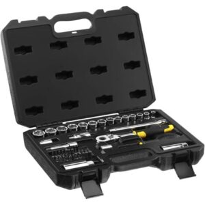 STANLEY set chiavi a bussola att. 3/8″ – 45 pz