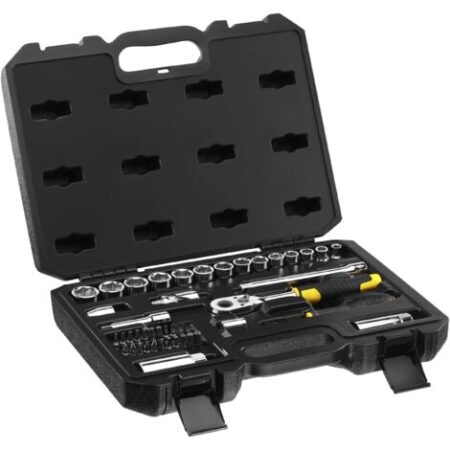 STANLEY set chiavi a bussola att. 3/8" - 45 pz