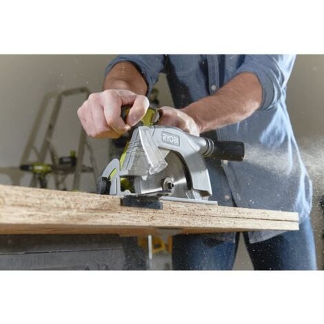 RYOBI - Sega circolare 18V - diam. 165 mm x 16 mm - 4 700 giri/min - Fornita con 1 lama 24 denti - R18CS-0