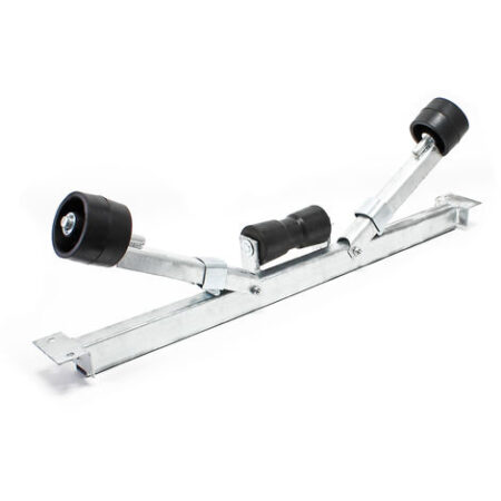 Supporto a rulli per imbarcazioni 111cm max 800kg Varo alaggio barche 80-124cm