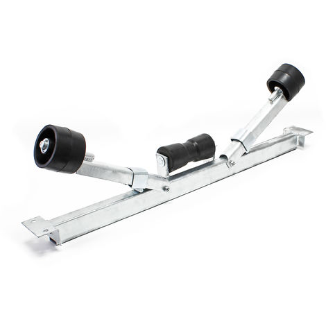 Supporto a rulli per imbarcazioni 111cm max 800kg Varo alaggio barche 80-124cm