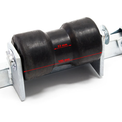 Supporto a rulli per imbarcazioni 111cm max 800kg Varo alaggio barche 80-124cm