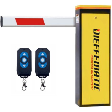 Automazione Barriera Stradale Elettrica 24v Con Led Asta Telescopica 3 Mt Sunny