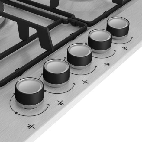 Beko HIAW75224SXE. Colore del prodotto: Acciaio inox, Posizionamento dell'apparecchio: Da incasso, Dimensione della larghezza del piano cottura: 60 cm. Tipo di controllo: Manopola, Pos... - 7751688397