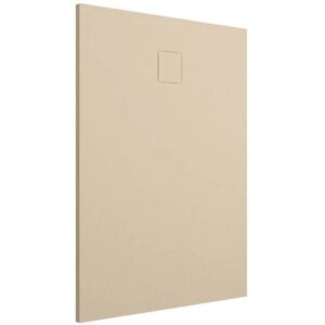 Piatto Doccia Rettangolare 70×110 cm in SMC Colore Avorio Effetto Pietra Tagliabile e Antiscivolo Altezza 2,6cm Mod. Samos