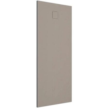Piatto Doccia Rettangolare 90x160 cm in SMC Colore Marrone Effetto Pietra Tagliabile e Antiscivolo Altezza 2,6cm Mod. Samos