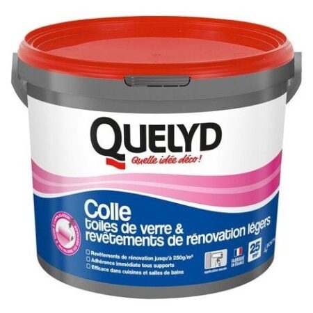 Colla per tessuti di vetro, QUELYD, 5 kg Quelyd