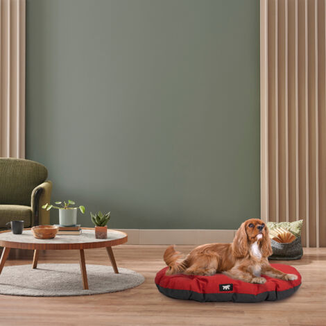 Ferplast RELAX C Cuscino imbottito in cotone per cani e gatti Ferplast RELAX. Double-face, abbinabile a cucce cane e gatto da interno.. Variante 78/8 - Misure: 78 x 50 cm - Rosso
