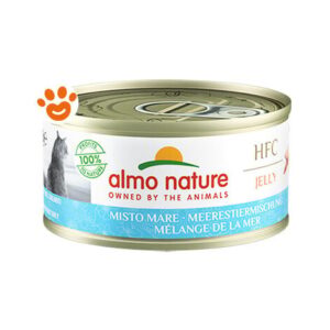 Almo Nature Cat HFC Jelly Misto Mare 5027H Megapack  – Almo Nature Cat HFC Jelly Misto Mare 5027H Megapack – Lattina Da 70 Gr