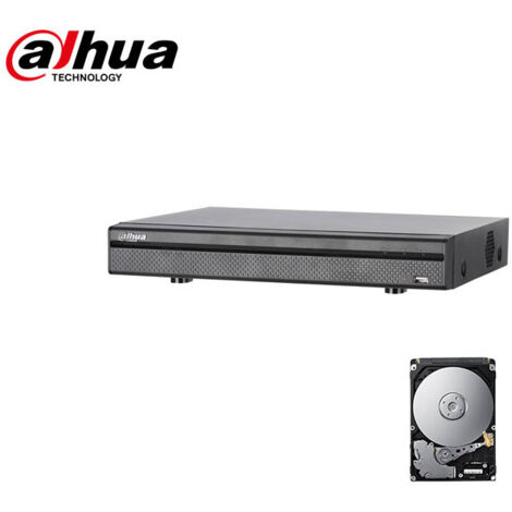 DVR 4 CANALI IBRIDO P2P DAHUA IBRIDO P2P 4K 8 MP AHD HARD DISK 1 TB
