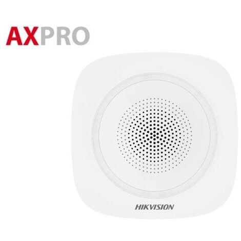 SIRENA WIRELESS AX PRO HIKVISION DA INTERNO DS-PS1-I-WE 868MHZ 110DB IP65