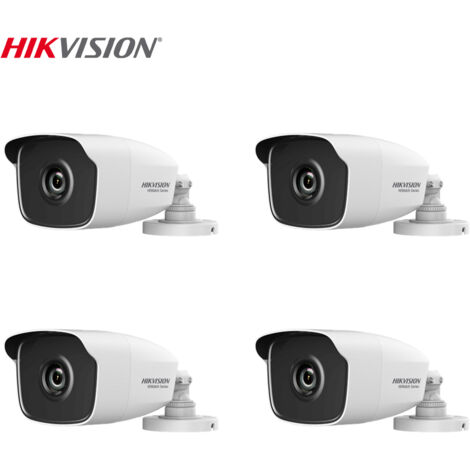KIT VIDEOSORVEGLIANZA HIKVISION DVR 4 CANALI 4 TELECAMERE 4 MPX