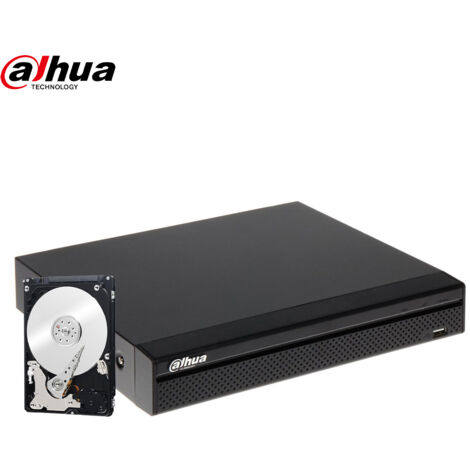 DVR DAHUA 8 CANALI IBRIDO P2P CLOUD1080N H265+ DH-XVR4108HS-X1 HD 2 TB