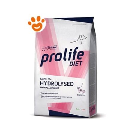 Prolife Dog Veterinary Mini Hydrolysed Hypoallergenic  - Prolife Dog Veterinary Mini Hydrolysed Hypoallergenic - Sacco Da 5 Kg