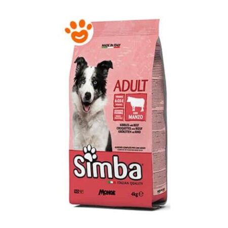 Monge Dog Simba con Manzo - Monge Dog Simba con Manzo - Sacco Da 10 Kg