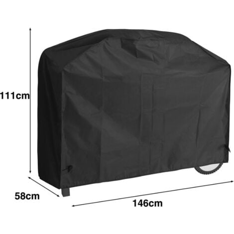 Telo protettivo resistente per barbecue a gas, 3 misure, 146x58x111 cm