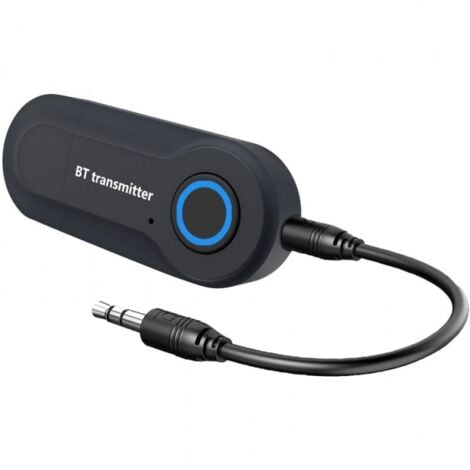 Adattatore audio Bluetooth 5.0 Trasmettitore ricevitore Bluetooth per PC/TV/auto Adattatore mittente Rx AUX da 3,5 mm