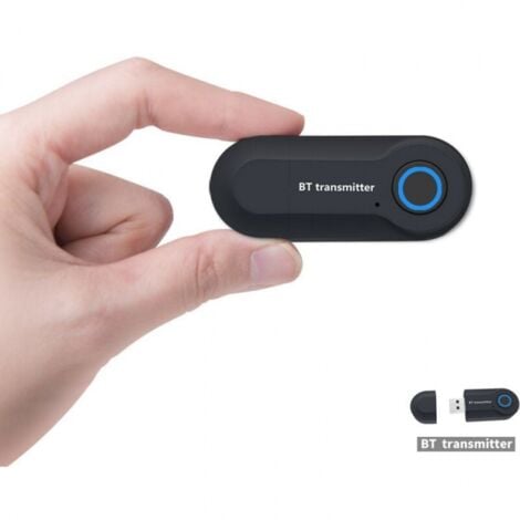 Adattatore audio Bluetooth 5.0 Trasmettitore ricevitore Bluetooth per PC/TV/auto Adattatore mittente Rx AUX da 3,5 mm